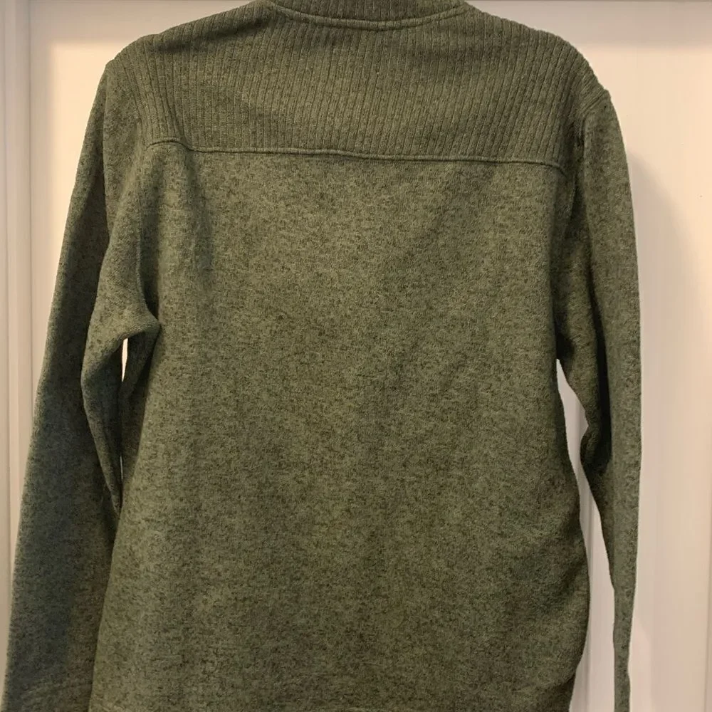 Telluride Clothing Company Men’s Quarter Zip Pullover Sweater Size Medium
